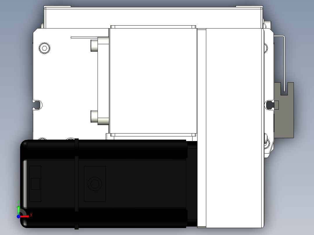 Toyo东佑达直线模组-ECB17-2600-RD前视图