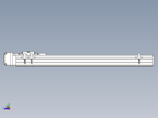 Toyo东佑达直线模组-ETH5M-BR-400-M10B右视缩略图