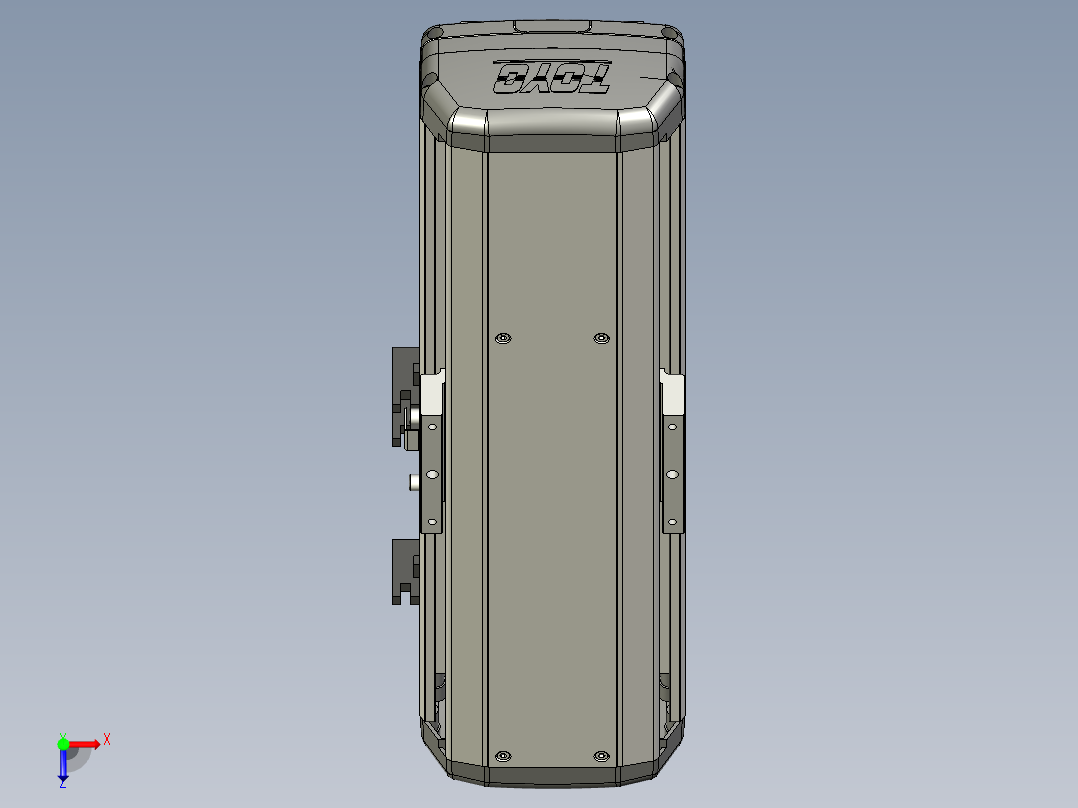 Toyo东佑达直线模组-ETH13-150-M俯视图