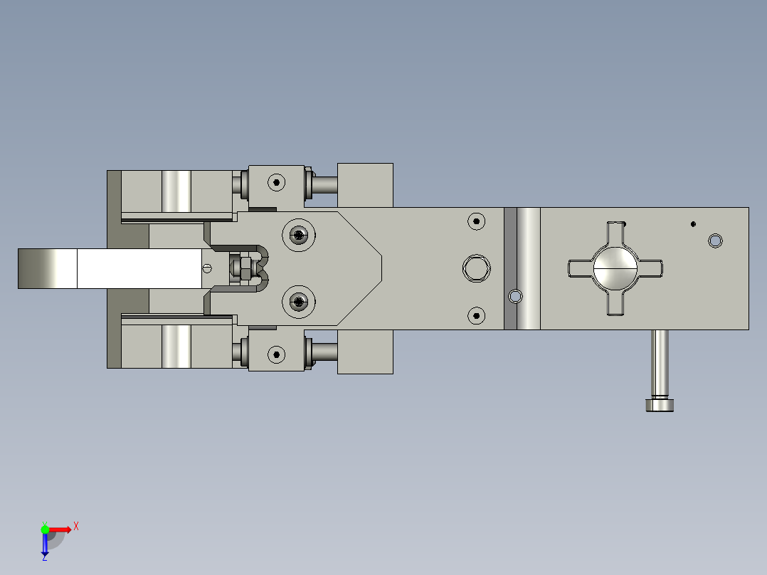 全自动灌装生产线3D模型俯视图