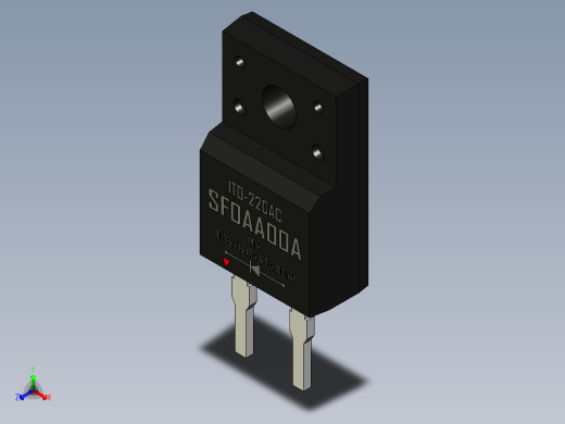 二极管-ITO-220AC_Max_rev1.1正等轴测缩略图