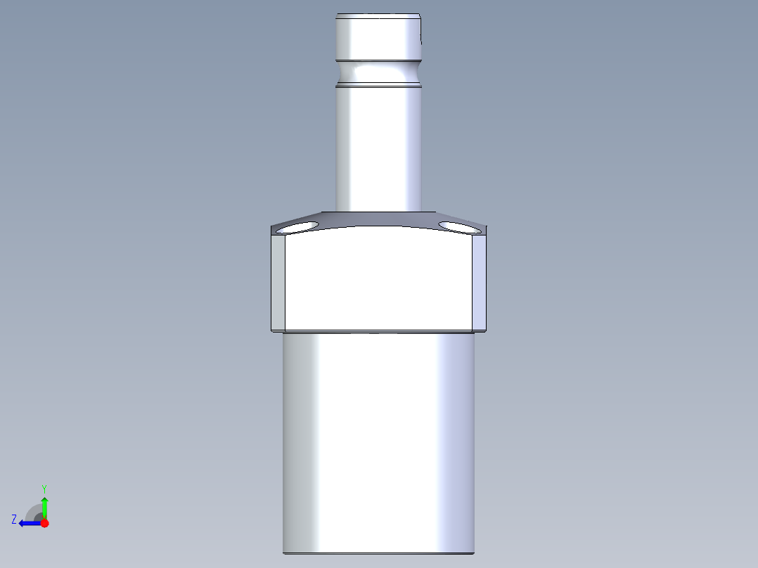 KOSMEKLHA0400-SR-F_R01多系列多零件图纸模型右视图