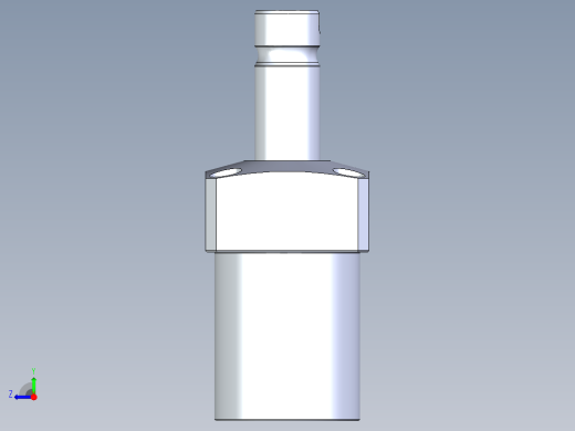 KOSMEKLHA0400-SR-F_R01多系列多零件图纸模型右视缩略图