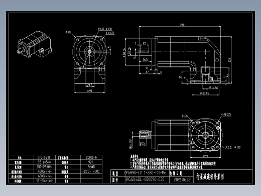 斜齿ZPGH090-L2 16-80-100-M6.DXF
