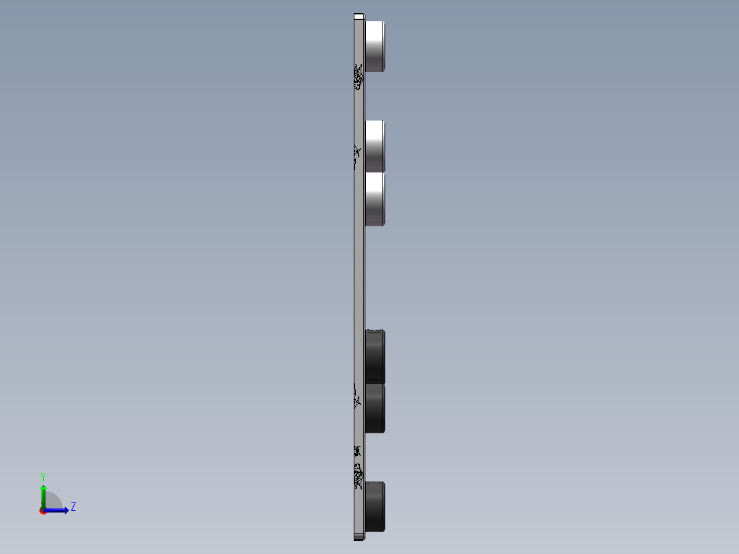 中国象棋左视图