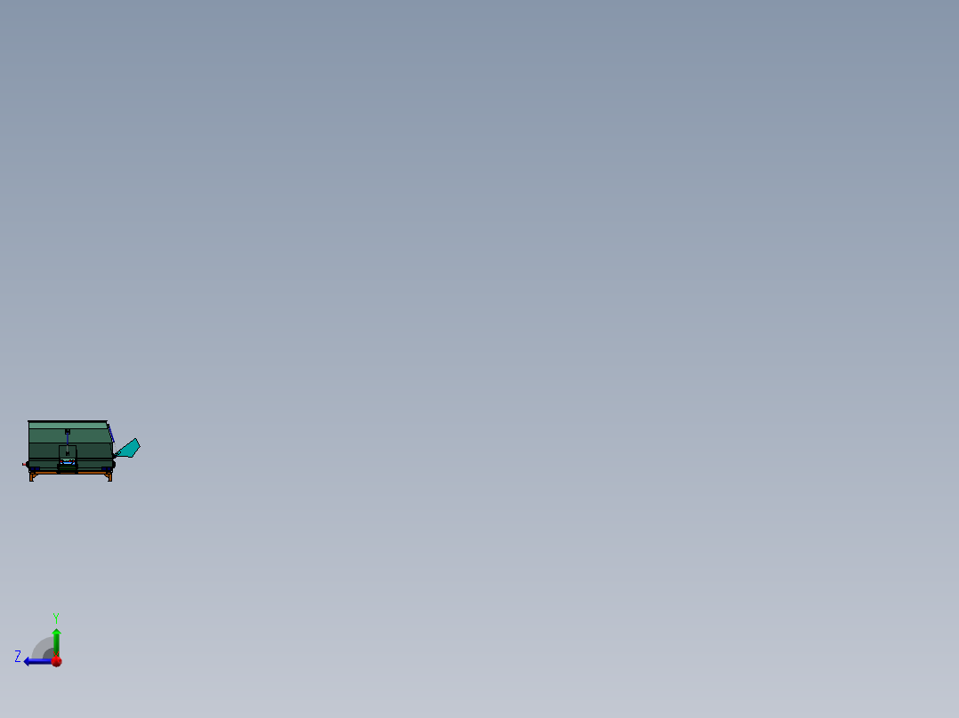 卧式资料搅拌机（SW）右视图