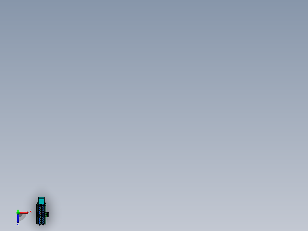 卧式资料搅拌机（SW）俯视图