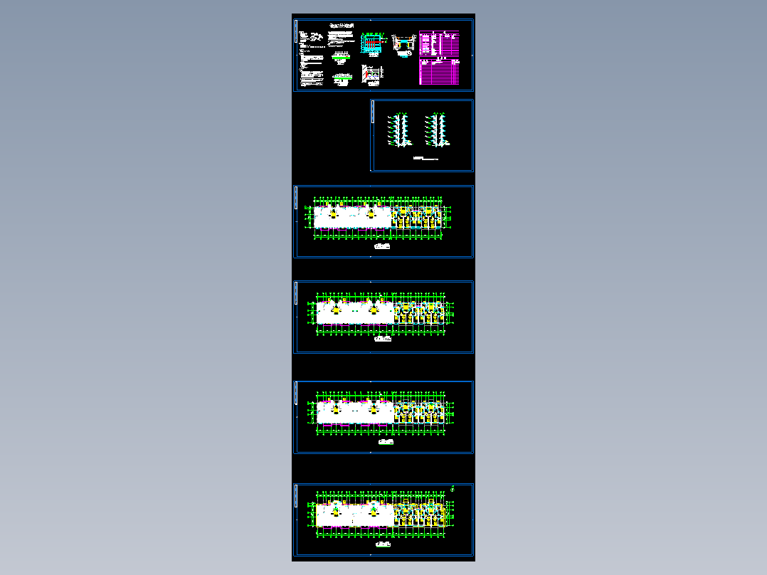 某住宅楼低温热水地板辐射采暖图
