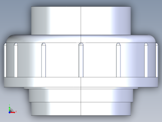 聚氯乙烯配件30-Sch80_Union T375_FPTxFPT_858-375-015_1.5in前视缩略图