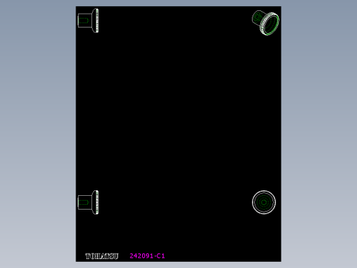 人體工學型把手(母牙)EKK-2D多系列多零件图纸模型