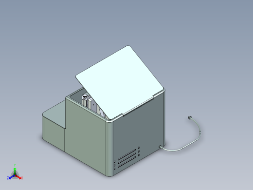 打印机正等轴测缩略图