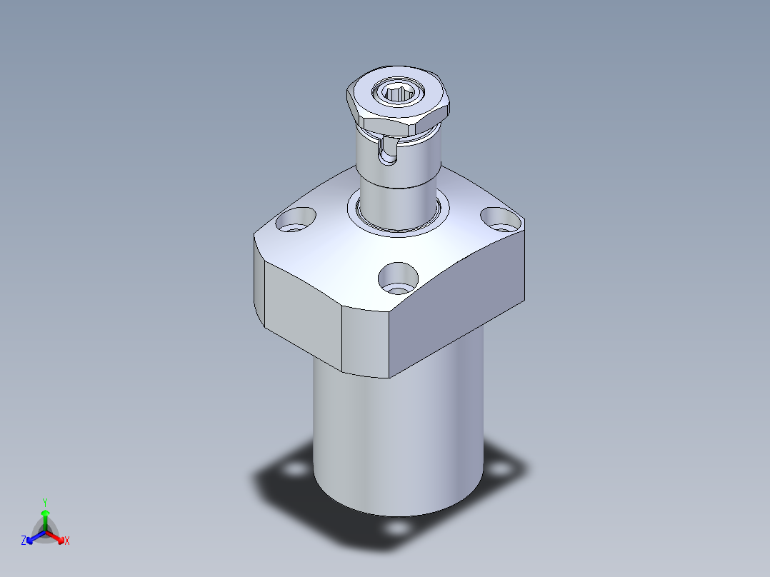 KOSMEKLT0400-GR-Y30多系列多零件图纸模型多系列多零件图纸模型正等轴测图