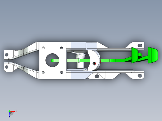 汽车客车刹车踏板俯视缩略图