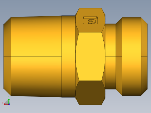 倒齿式工业管接头Ball-End Joint Adapter to Male Pipe 127HB-8-8后视缩略图