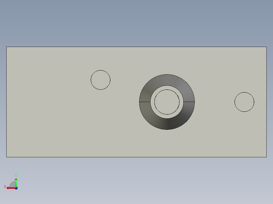 基恩士BL-180_kc图纸模型后视图