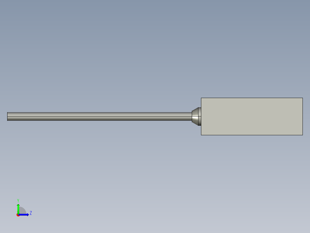基恩士BL-180_kc图纸模型左视图