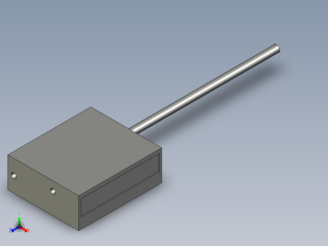 基恩士BL-180_kc图纸模型正等轴测图