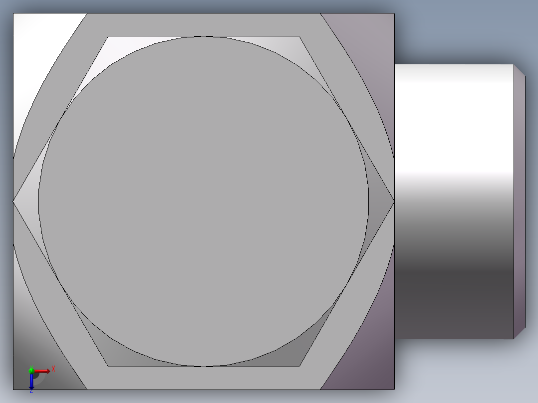 铰接式90度接头、1CI-30-26俯视图