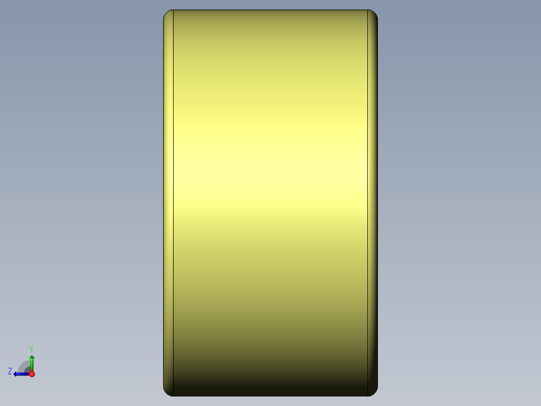 普通平键A型45×25×200右视图