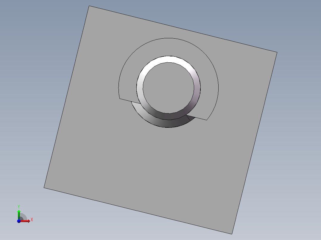 螺杆螺母传动（含运动仿真）前视图