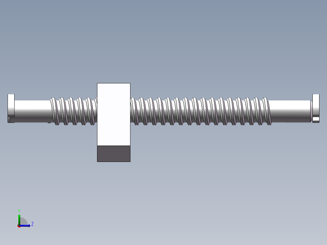 螺杆螺母传动（含运动仿真）左视图