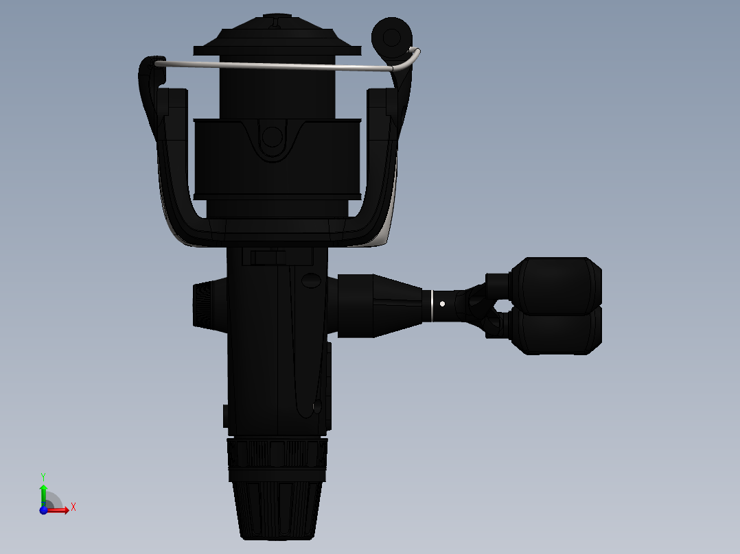钓鱼竿(13)前视图