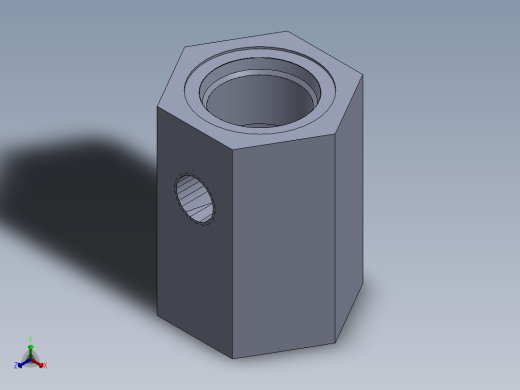 插装阀腔sv1-16-c-cavity-1.snapshot.1正等轴测缩略图