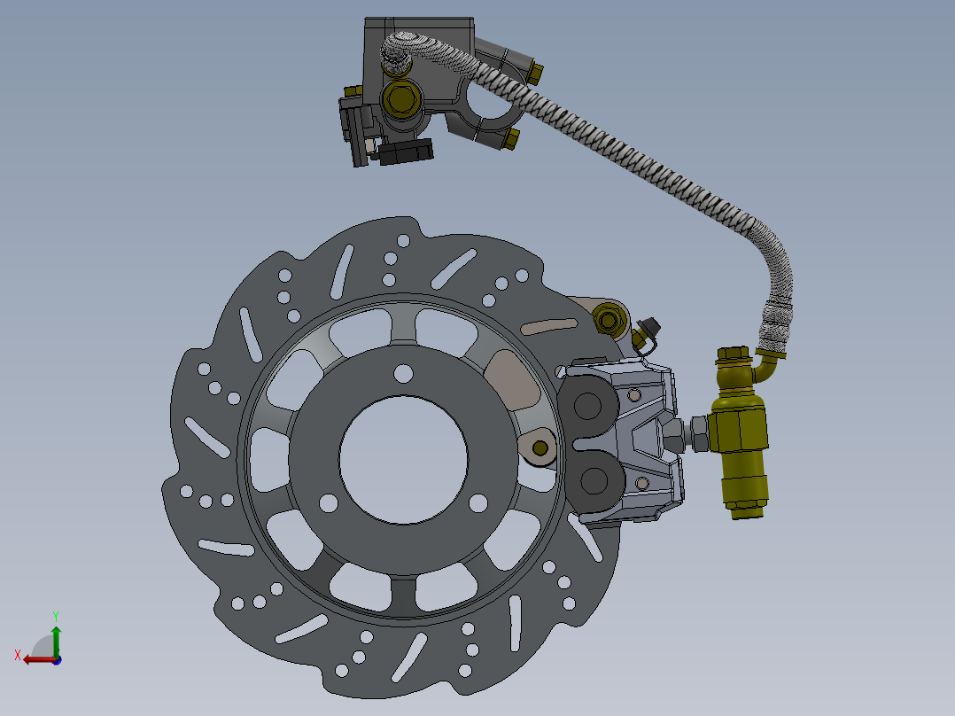 刹车系统(23)后视图