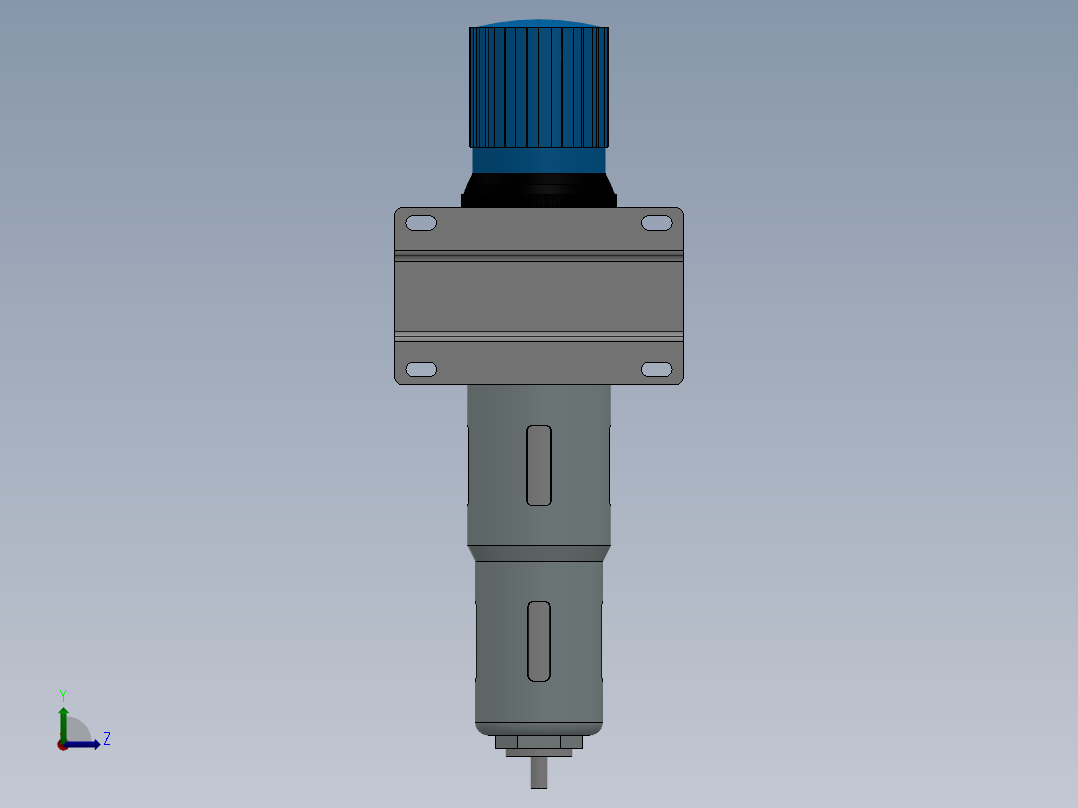 DFR600-08_调压器左视图