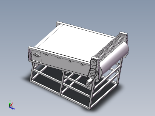 皮带传送机清扫机构