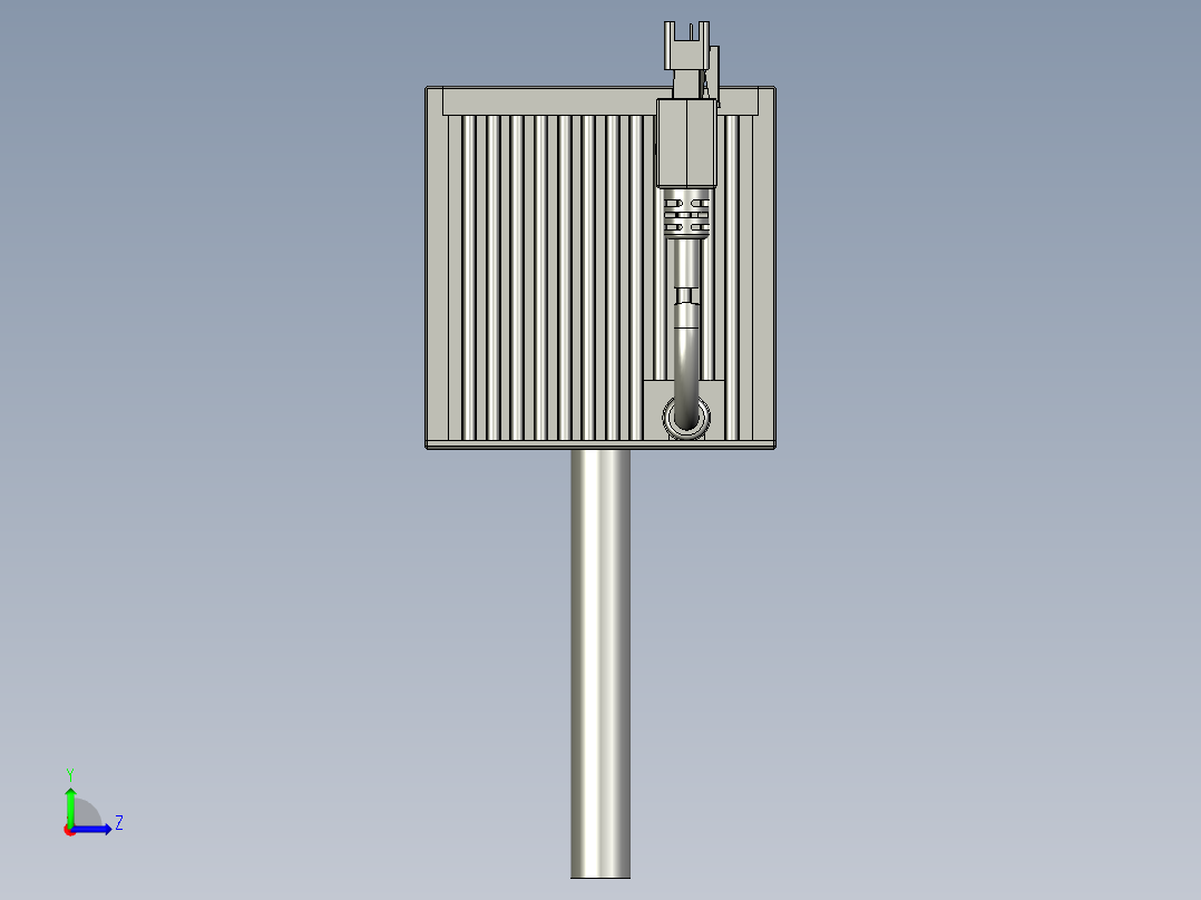 OPT-CO60-X-V50示意图左视图