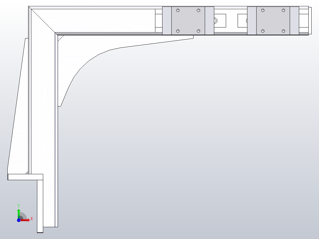 气缸CG1TN50-50前视图