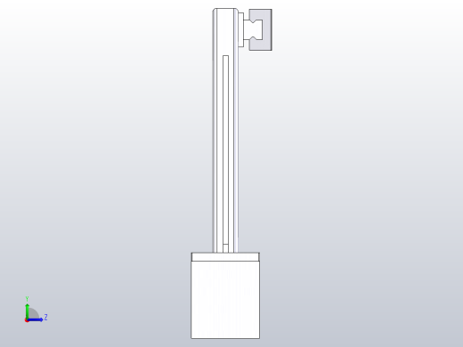 气缸CG1TN50-50左视缩略图