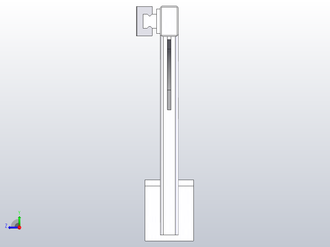 气缸CG1TN50-50右视图