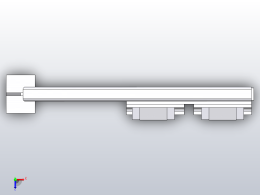 气缸CG1TN50-50俯视缩略图