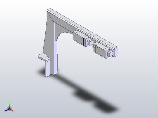 气缸CG1TN50-50正等轴测缩略图