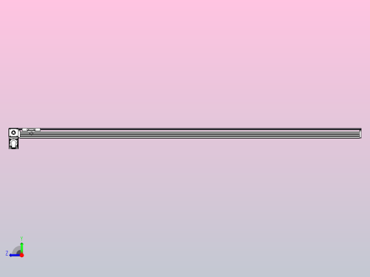 皮带直线轴半封闭可选导轨TPA-HNB-120D-110-L2200-LP-C-P40-N3右视缩略图