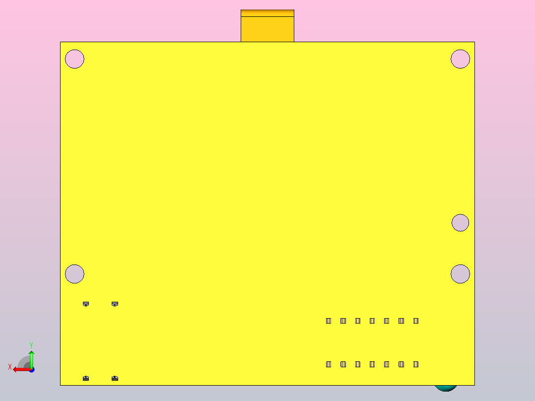 AVR晶体管测试仪后视图