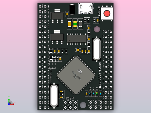 Arduino - Mega 2560专业版前视缩略图