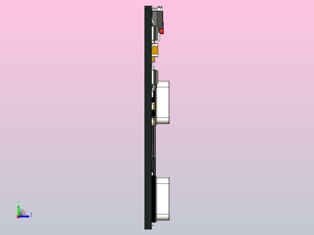 Arduino - Mega 2560专业版左视图