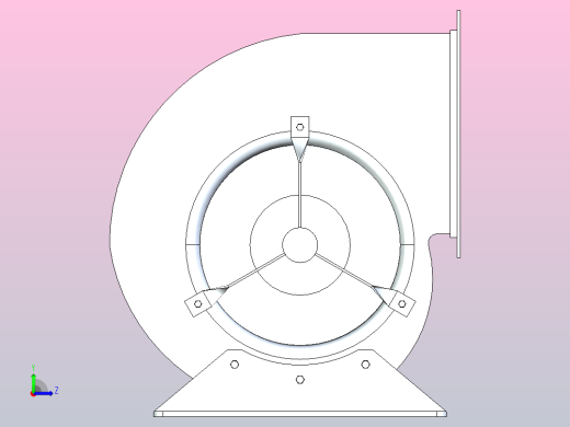 DKT-II空调风机[DKT-II-2.25A]左视缩略图