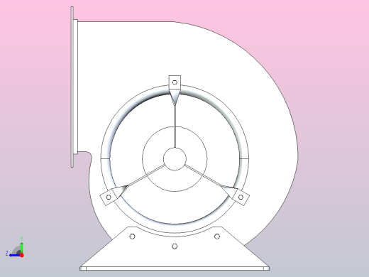 DKT-II空调风机[DKT-II-2.25A]右视缩略图