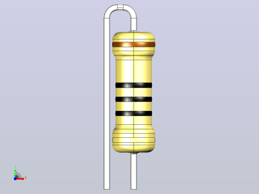 电阻器组RES_AV_3W_150mil_0R_5%前视缩略图