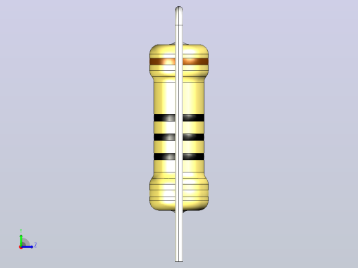 电阻器组RES_AV_3W_150mil_0R_5%左视缩略图