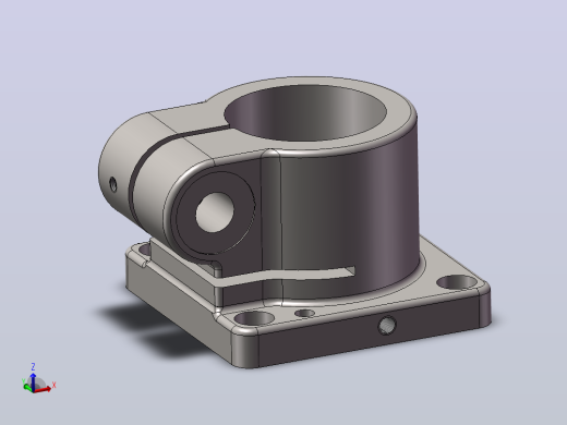 左支座零件夹具加工工艺设计（SW+CAD+说明书+工艺卡）