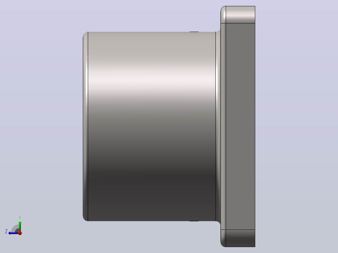 左支座零件夹具加工工艺设计（SW+CAD+说明书+工艺卡）右视图