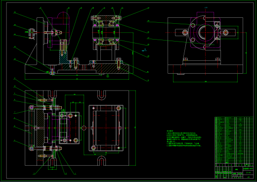 左支座零件夹具加工工艺设计（SW+CAD+说明书+工艺卡）缩略图