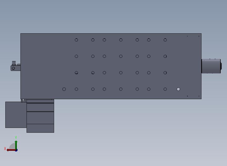 A18-精密液压工装夹具后视图