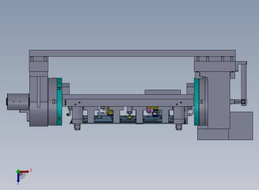 A18-精密液压工装夹具俯视缩略图