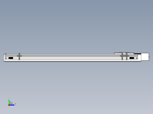 Toyo东佑达直线模组-ECH6-600-BL+煞車左视缩略图